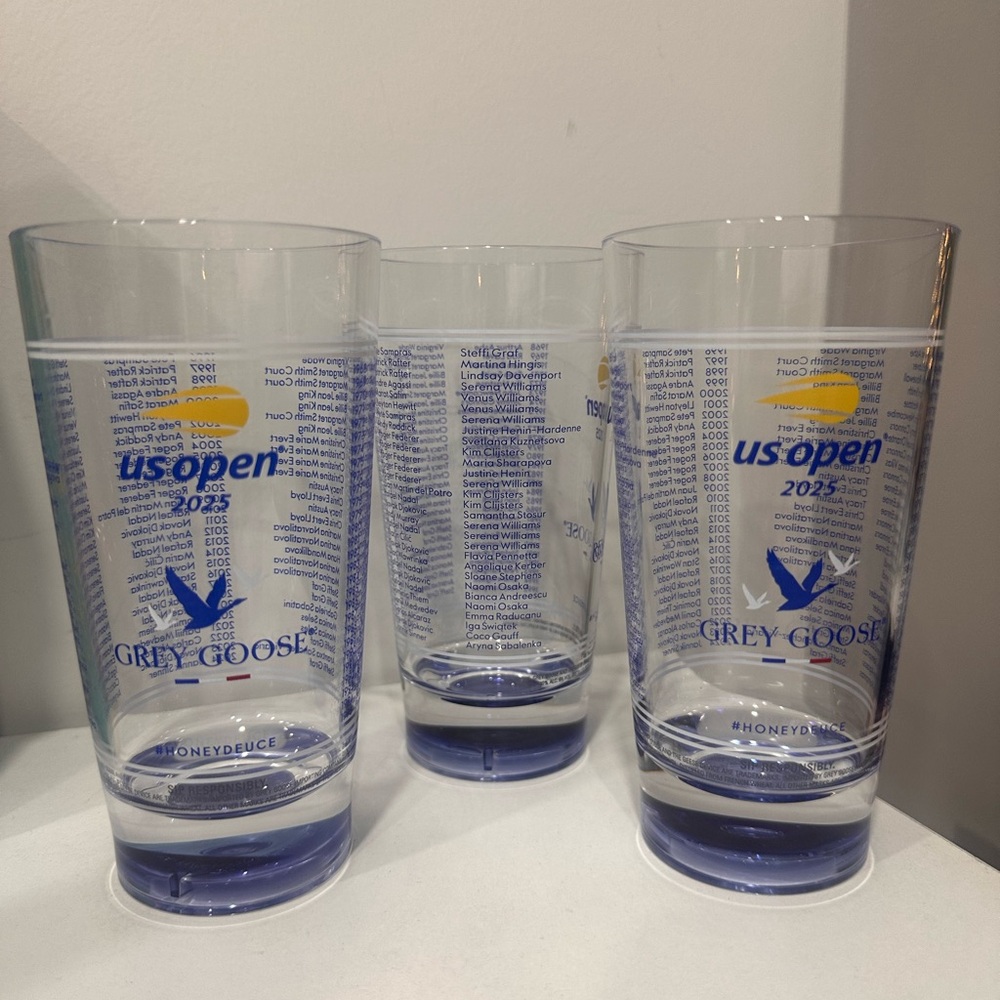 Grey Goose US Open 2025 Acrylic Set